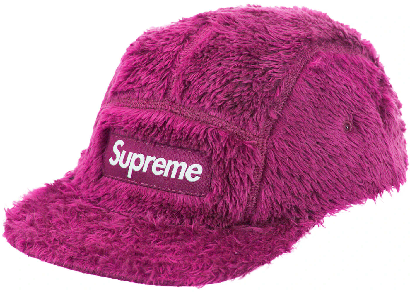 Supreme Fuzzy Camp Cap Pink