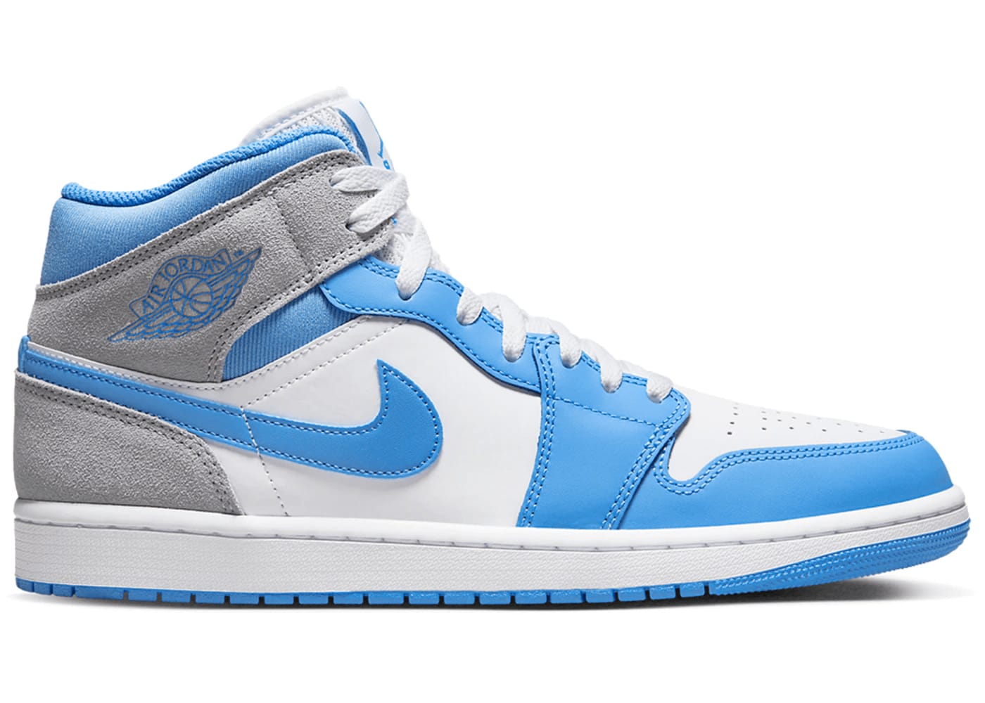 Jordan 1 Mid University Blue Grey