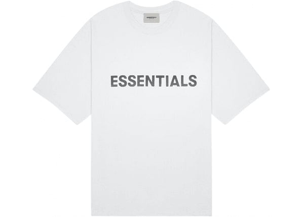 Fear of God Essentials Boxy T-Shirt Applique Logo White