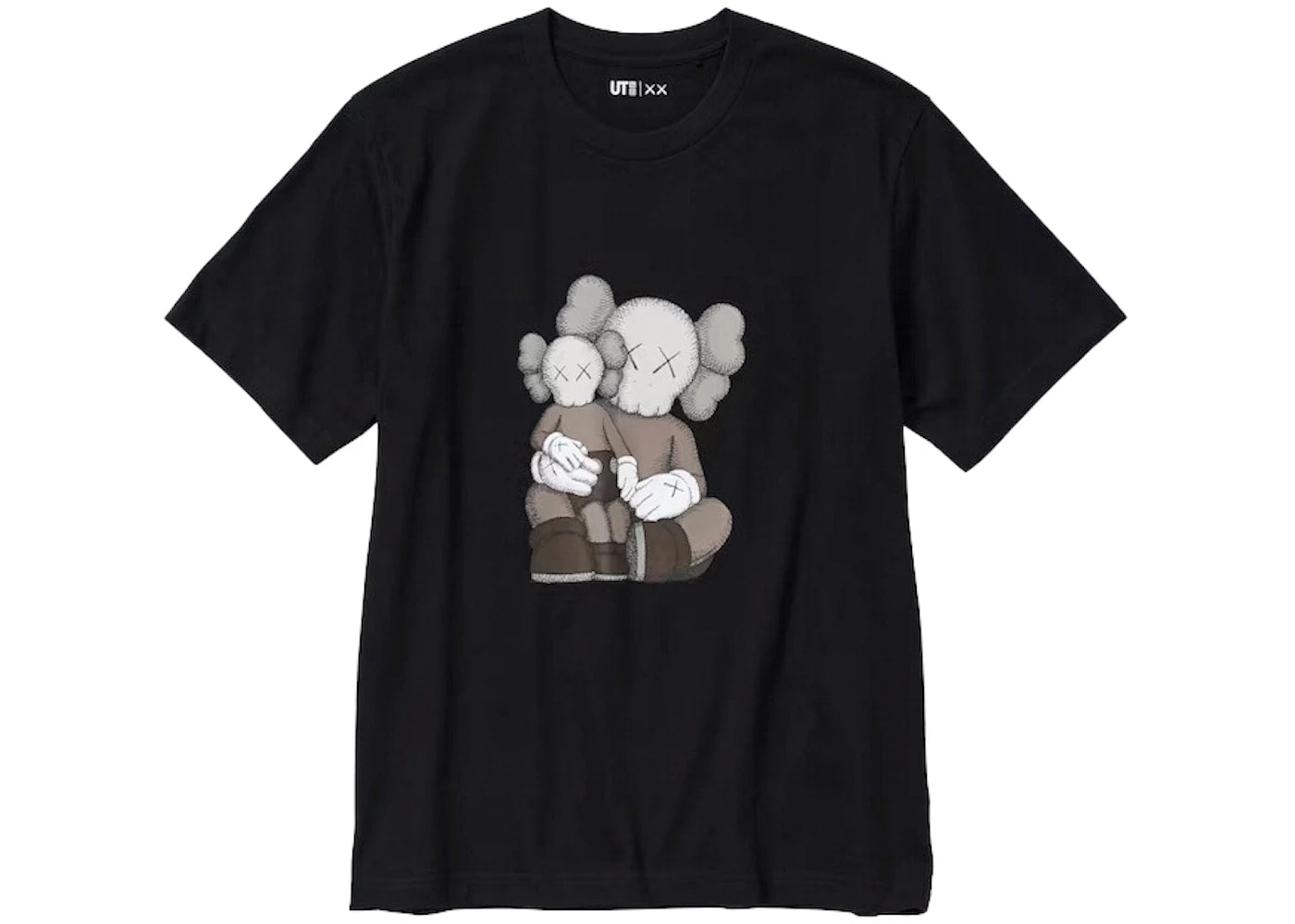 KAWS x Uniqlo UT Short Sleeve Graphic T-shirt (Asia Sizing) Black