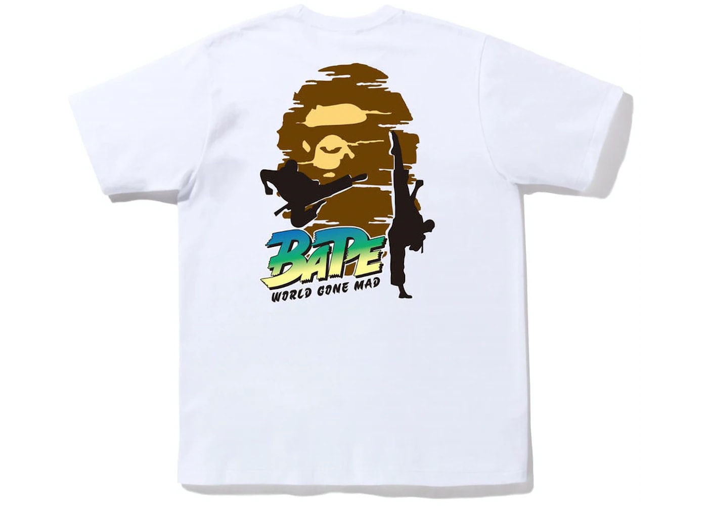 BAPE Japan Culture Karate Tee White